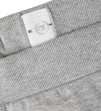 Name It Sweat Shorts - Noos - NkmVermo - 2-Pack - Grey Melange Name It Sweat Shorts - Noos - NkmVermo - 2-Pack - Grey Melange