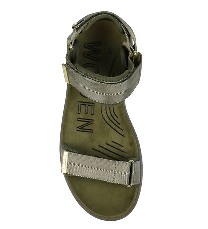 Woden Sandals - Line - Dark Olive