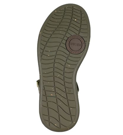 Woden Sandals - Line - Dark Olive
