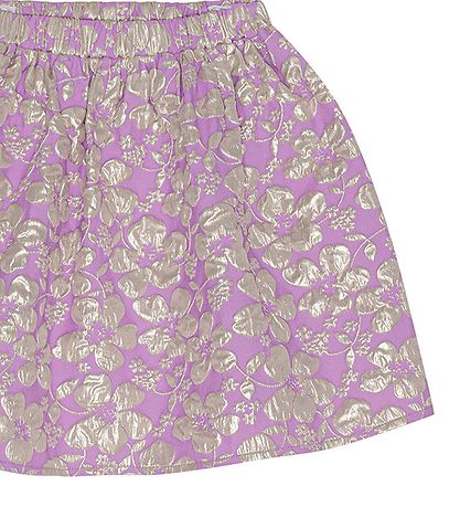Jupe Christina Rohde - Violet av. Fleurs Jupe Christina Rohde - Violet av. Fleurs