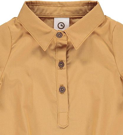 Müsli Shirt Bodysuit s/s - Poplin - Cinnamon