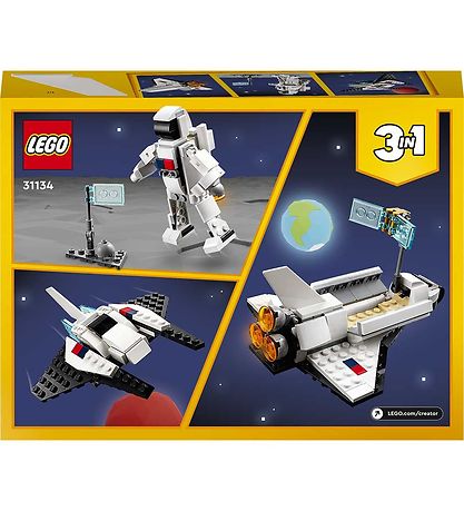 LEGO® Creator - Space Shuttle 31134 3-In-1 - 144 Parts