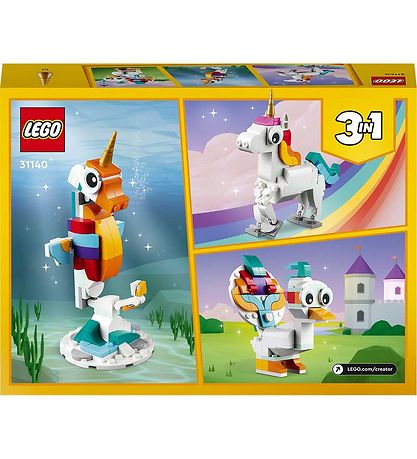LEGO® Creator - Magical Unicorn 31140 - 3-In-1 - 145 Parts