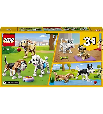 LEGO® Creator - Gulliga hundar 31137 3-I-1 - 475 Delar