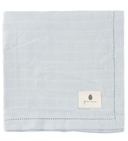 Pine Cone Baby Swaddle - 120x120 cm - Björk - Blue Blossom Pine Cone Baby Swaddle - 120x120 cm - Björk - Blue Blossom