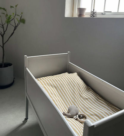 Pine Cone Bedding - Baby - Mustard Stripe Pine Cone Bedding - Baby - Mustard Stripe