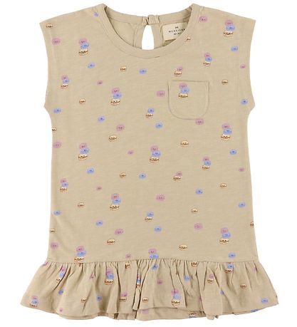 Monsieur Mini Dress - Mini Macaron - Almond Monsieur Mini Dress - Mini Macaron - Almond