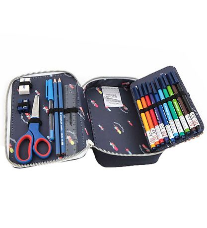 Young Premier Pencil Case w. Contents - Unicorn Gold