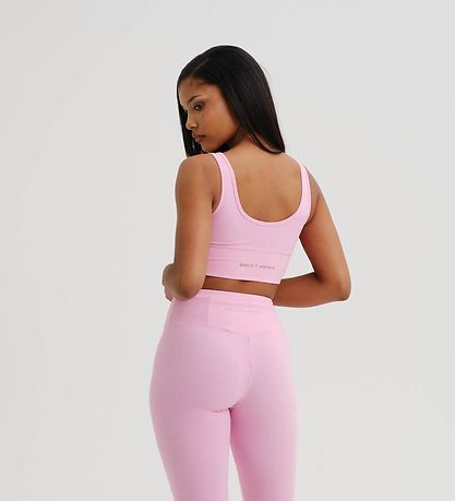 Juicy Couture Sports Bra - Peached Interlock - Begonia Pink