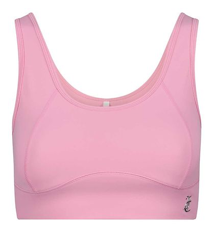 Juicy Couture Sports Bra - Peached Interlock - Begonia Pink