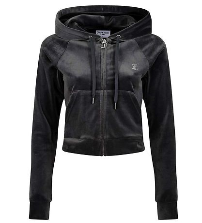 Juicy Couture Cardigan velúr - Svart