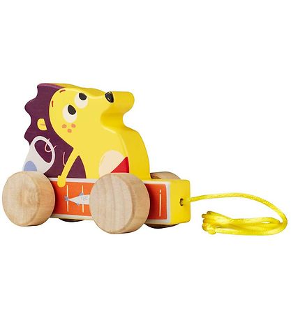 DR Pull Along Toy - Wood - Brush