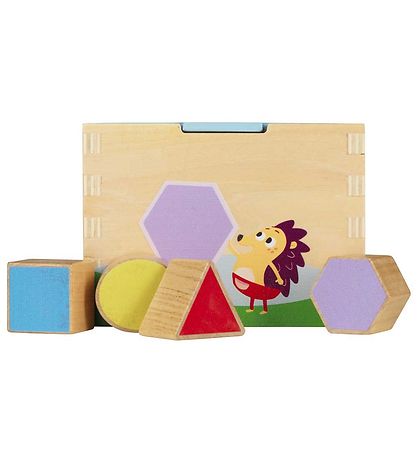 DR Shape Sorter - Wood - Brush
