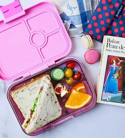 Yumbox Lunchbox w. 4 Rum - Bento Panino - Pale Lilac