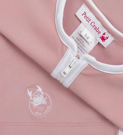 Petit Crabe Swim Top - Salo - UV50+ - Powder Rose