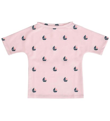 Petit Crabe Swim Top - Luna - UV50+ - Rose Boat