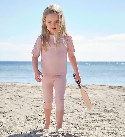 Petit Crabe Swim Leggings - Flight - UV50+ - Powder Rose Petit Crabe Swim Leggings - Flight - UV50+ - Powder Rose
