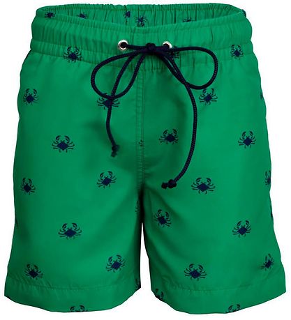 Petit Crabe Swim Shorts - Boardie - UV50+ - Green Crab