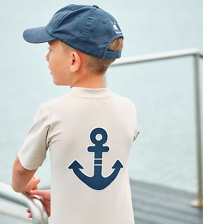 Petit Crabe Coverall Swimsuit - Noe - UV50+ - Latte