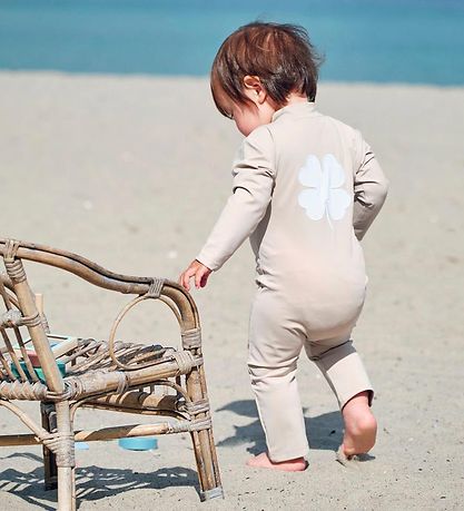 Petit Crabe Badoverall - Lou - UV50+ - Latte