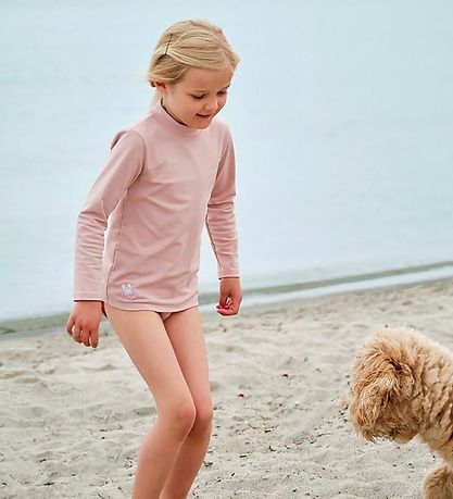 Petit Crabe Swim Top - Sydney - UV50+ - Powder Rose