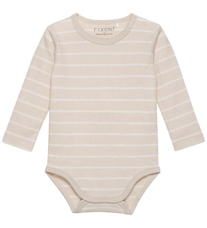 Fixoni Bodysuit l/s - Oatmeal