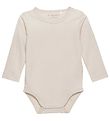 Fixoni Bodysuit l/s - Oatmeal Fixoni Bodysuit l/s - Oatmeal