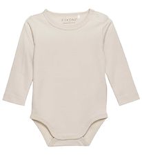 Fixoni Bodysuit l/s - Oatmeal Fixoni Bodysuit l/s - Oatmeal