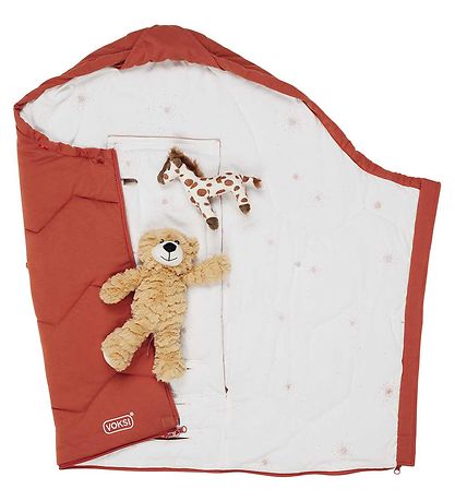 Voksi 유모차 슬리핑백 - Sky Light - 88/113cm - 테라코타 씨앗 Voksi 유모차 슬리핑백 - Sky Light - 88/113cm - 테라코타 씨앗