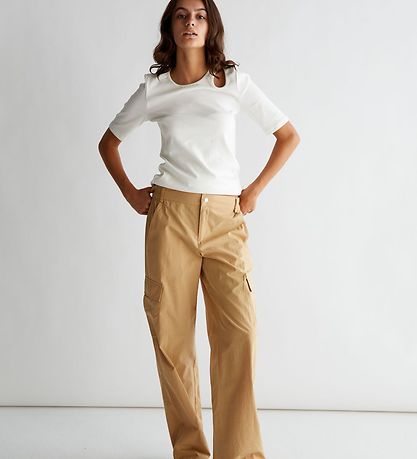 Grunt Trousers - Kingsville - Cargo - Latte