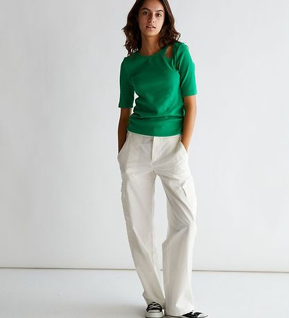 Grunt Trousers - Kingsville - Cargo - White