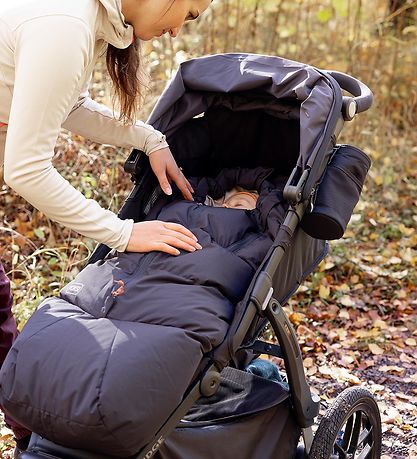 Voksi Footmuff - Adventure North - Black/Seashell Sand