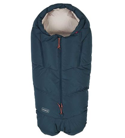 Voksi Footmuff - Adventure - Poppy Blue/Seashell Sand Voksi Footmuff - Adventure - Poppy Blue/Seashell Sand