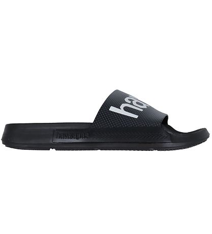 Havaianas Flip Flops - Slide Classic+ Logomaina - Black