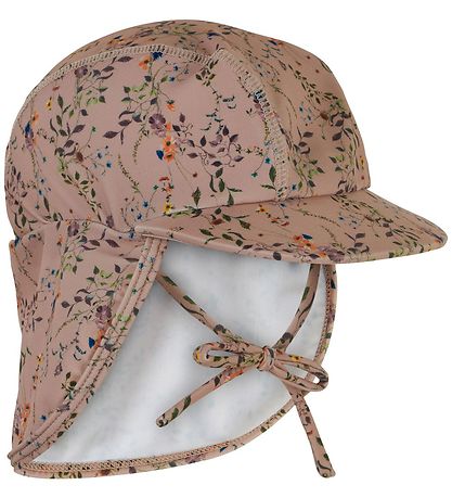 Bonnet de Bain Mikk-Line - Nougat av. Fleurs