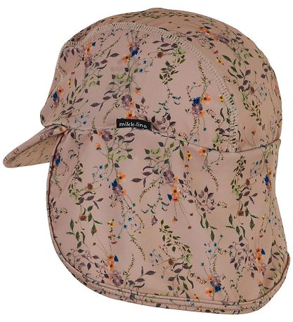Bonnet de Bain Mikk-Line - Nougat av. Fleurs