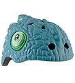 Crazy Safety Bicycle Helmet w. Light - CombæLeon - Mdesert blue Crazy Safety Bicycle Helmet w. Light - CombæLeon - Mdesert blue
