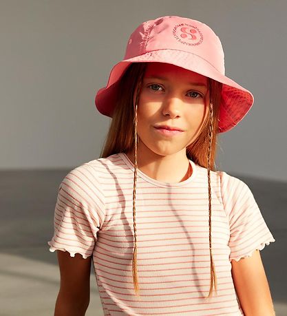 Sofie Schnoor Girls Bucket Hat - Pink Sofie Schnoor Girls Bucket Hat - Pink
