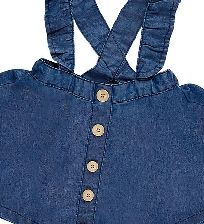 The New Siblings Skirt w. Suspenders - TnsGambit - Blue Denim