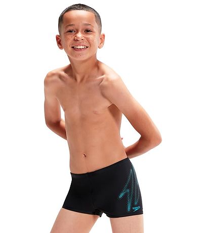 Caleçons de Bain Speedo - Hyper Boom Placement - Noir/Bleu