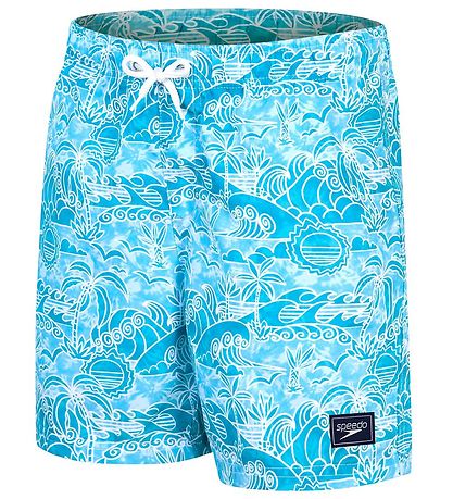 Speedo Swim Shorts - Printed - Blue