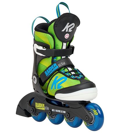 K2 Rolschaatsen - Raider Beam - Groen/Zwart - Skeelers K2 Rolschaatsen - Raider Beam - Groen/Zwart - Skeelers
