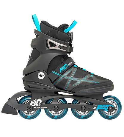 Patins à Roulettes K2 - F.I.T. 80 Boa - Bleu/Noir - Patins à rou Patins à Roulettes K2 - F.I.T. 80 Boa - Bleu/Noir - Patins à rou