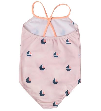 Petit Crabe Swimsuit - Barbara - UV50+ - Rose Boat