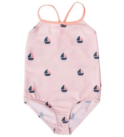 Petit Crabe Swimsuit - Barbara - UV50+ - Rose Boat Petit Crabe Swimsuit - Barbara - UV50+ - Rose Boat