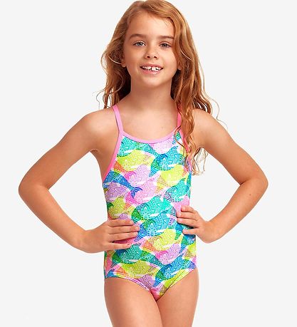 Funkita Swimsuit - UV50+ - Printed One - Piece Pastel Porpie