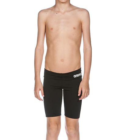 Arena Swim Trunks - Boy's Team Swim Jammer - Black