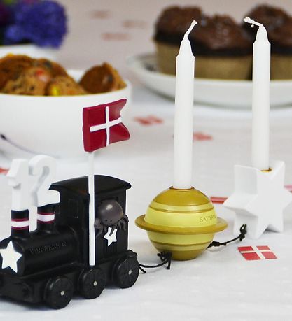 Kids by Friis Birthday Train - Zodiac Sign/Planet - Aquarius