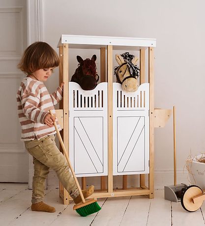 by ASTRUP Hobby Horse - 68 cm - Blonde w. Card Mane by ASTRUP Hobby Horse - 68 cm - Blonde w. Card Mane