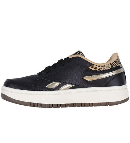 Reebok Shoes - Club B Double Revenge Junior - Black/Sahara/Gold